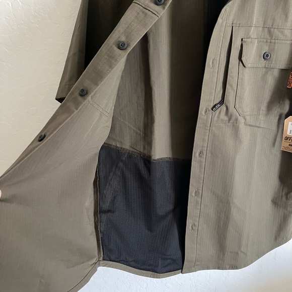 OFF THE GRID - Thunderbolt shirt- short sleeve (Olive) - Picture 10 of 12